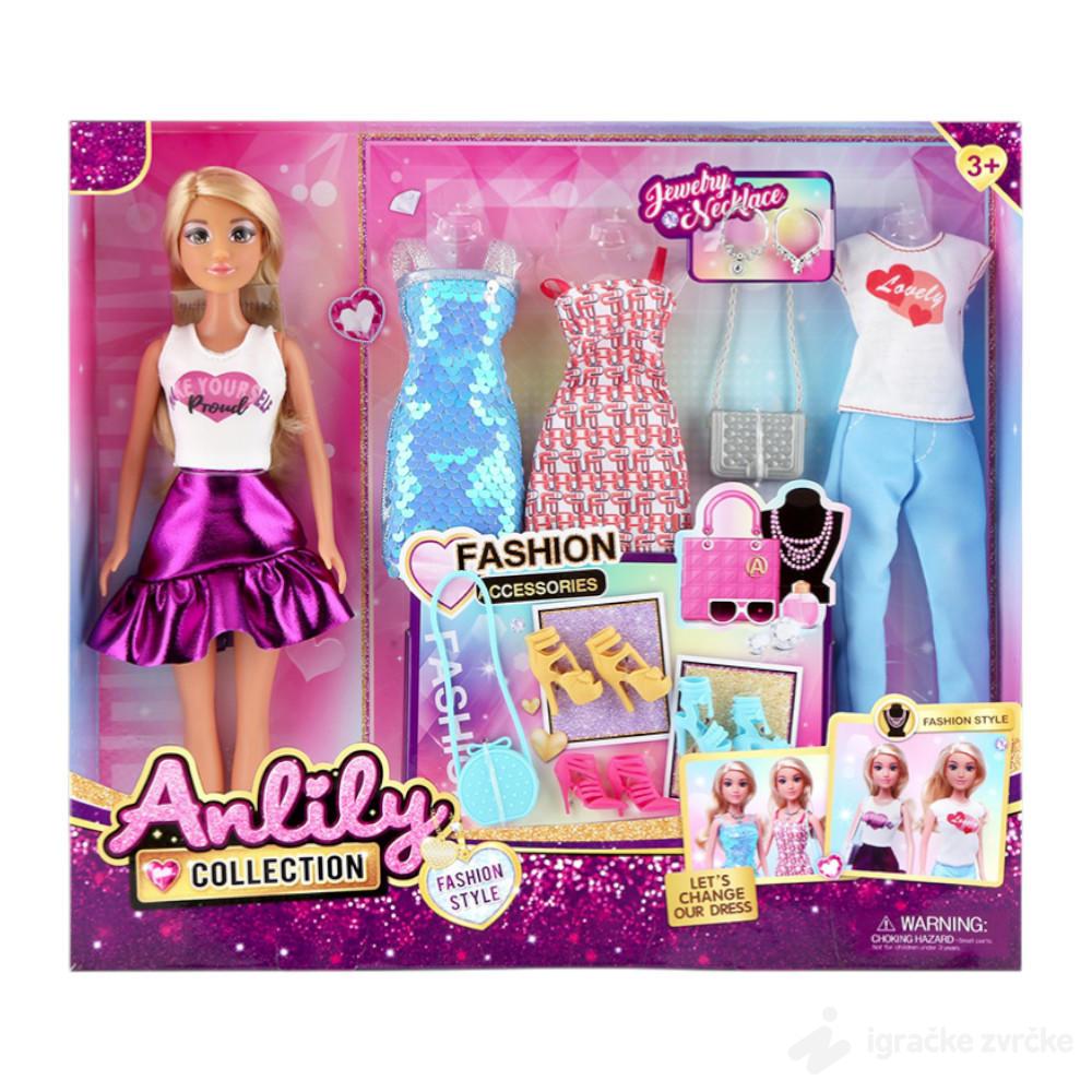 Anlily lutka sa garderobom