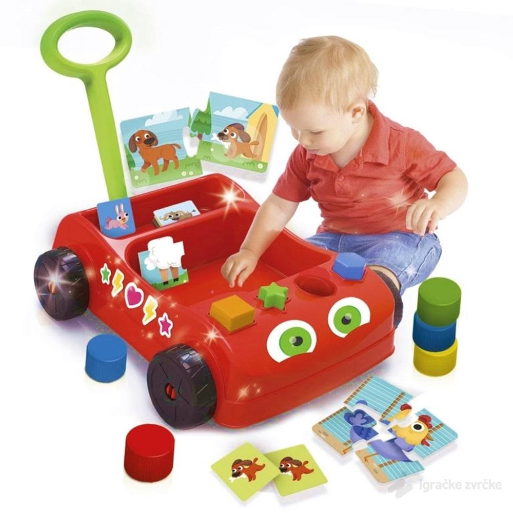 Carotina Edukativno vozilo Baby Wagon Lisciani