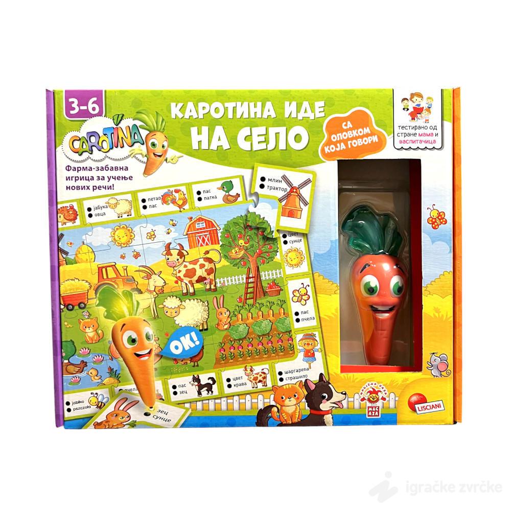 CAROTINA Vesela farma - Edukativna igra sa Carotina olovkom