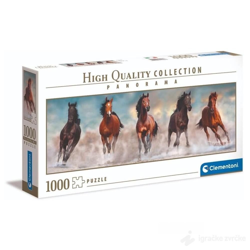 Clementoni slagalica Panorama Horses 1000pcs