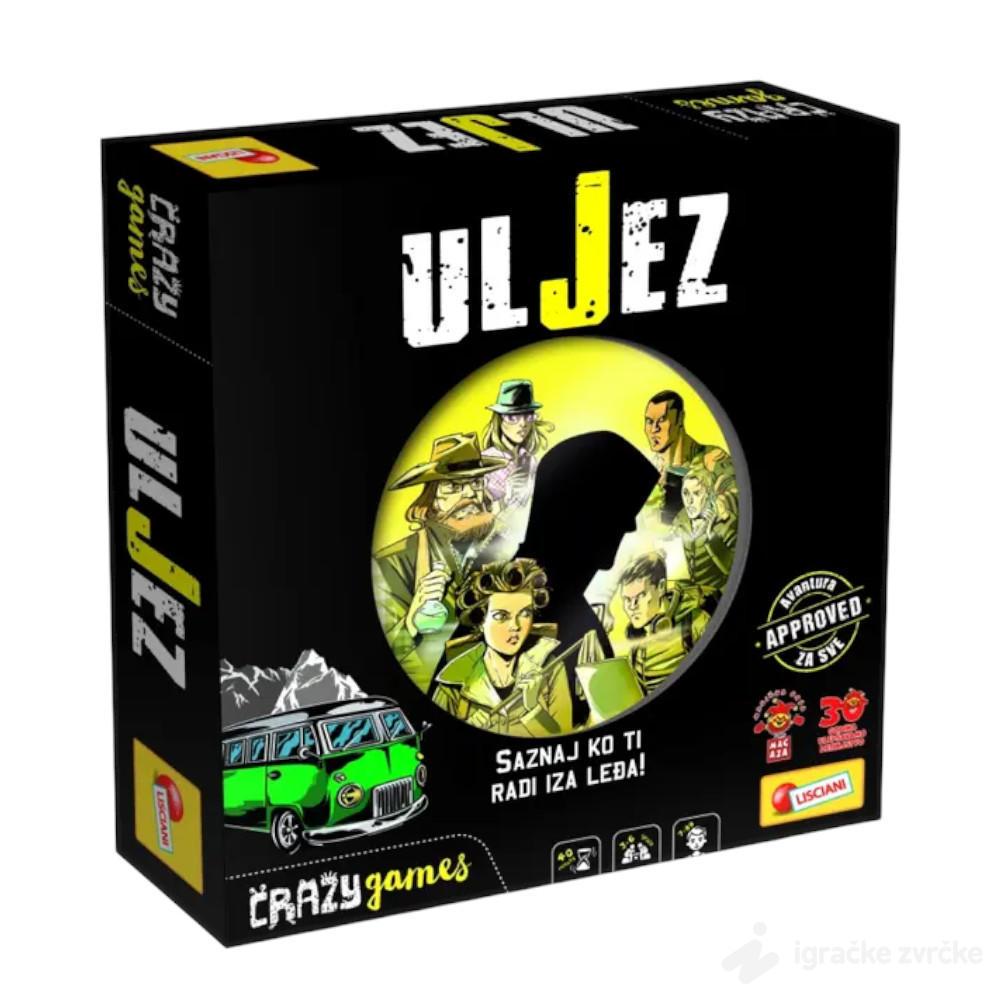 Društvena igra ULJEZ Crazy Games