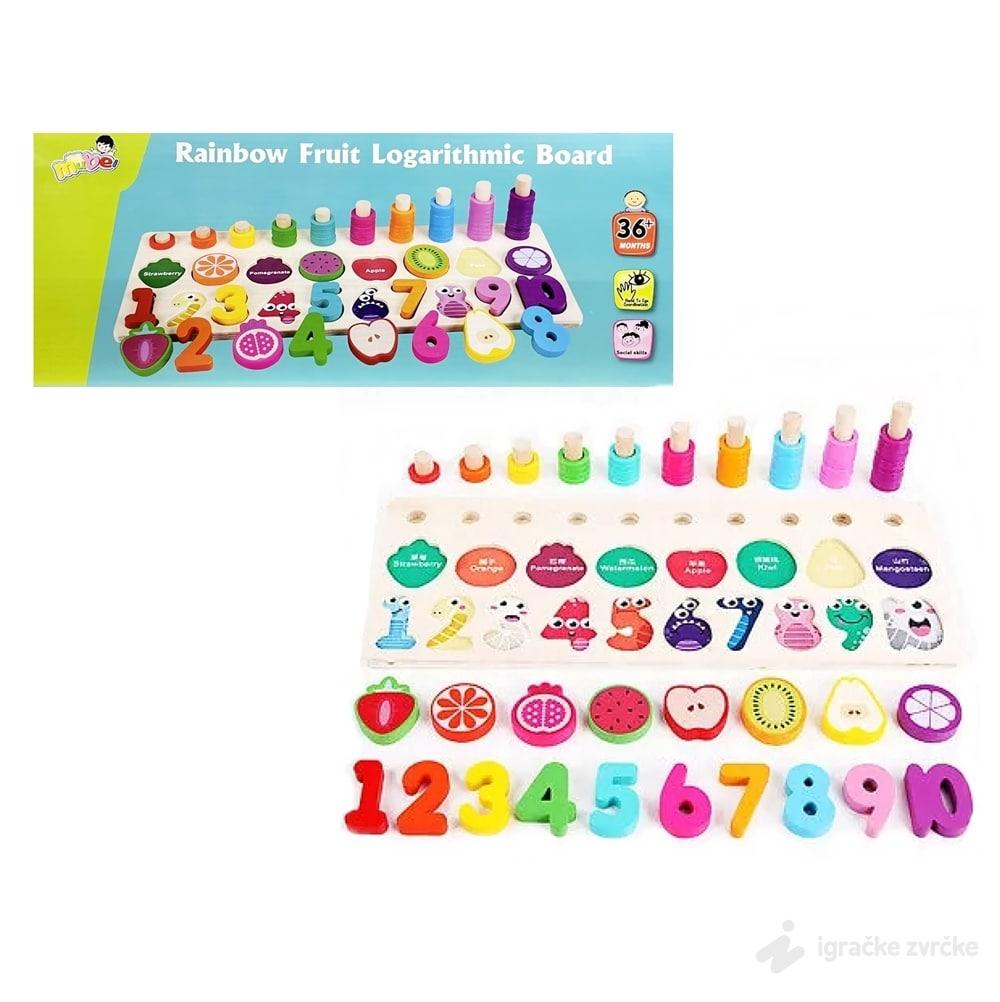Drvena Matematika - Edukativa igračka za decu