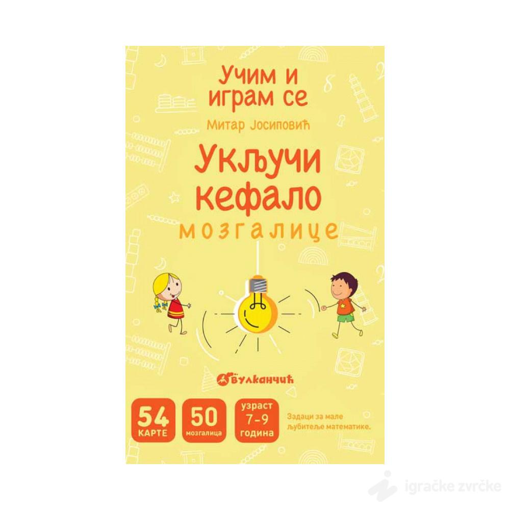 Kartice za decu - Uključi kefalo: Mozgalice