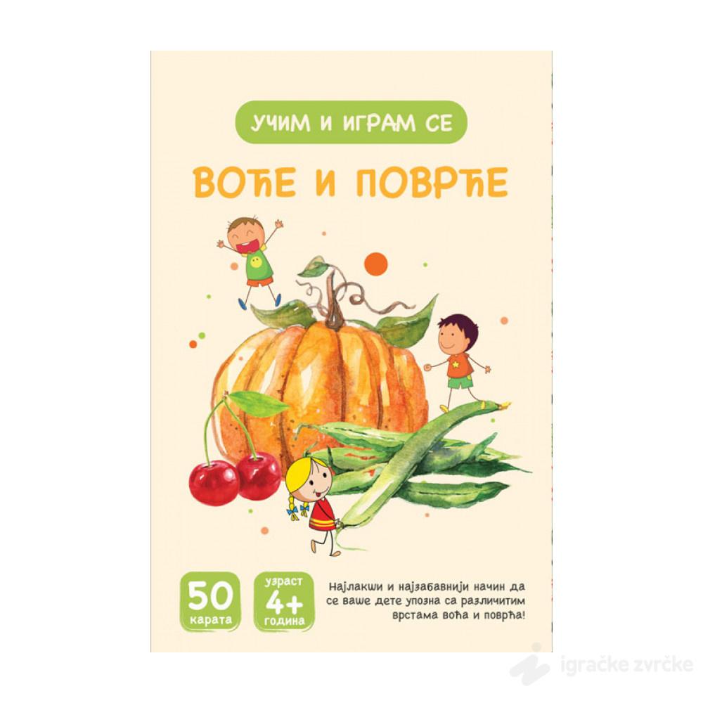 Kartice za decu - Voće i povrće