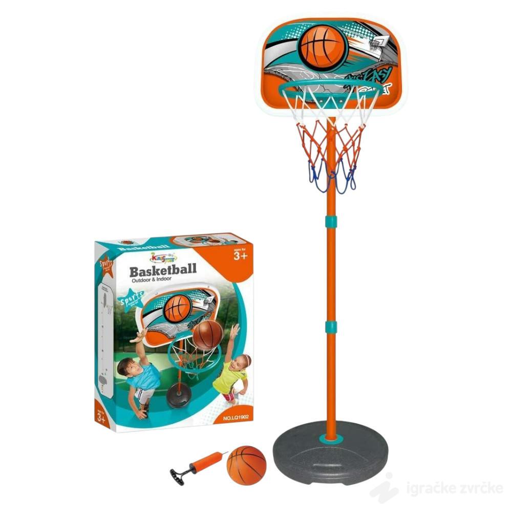 Koš za decu sa postoljem i tablom