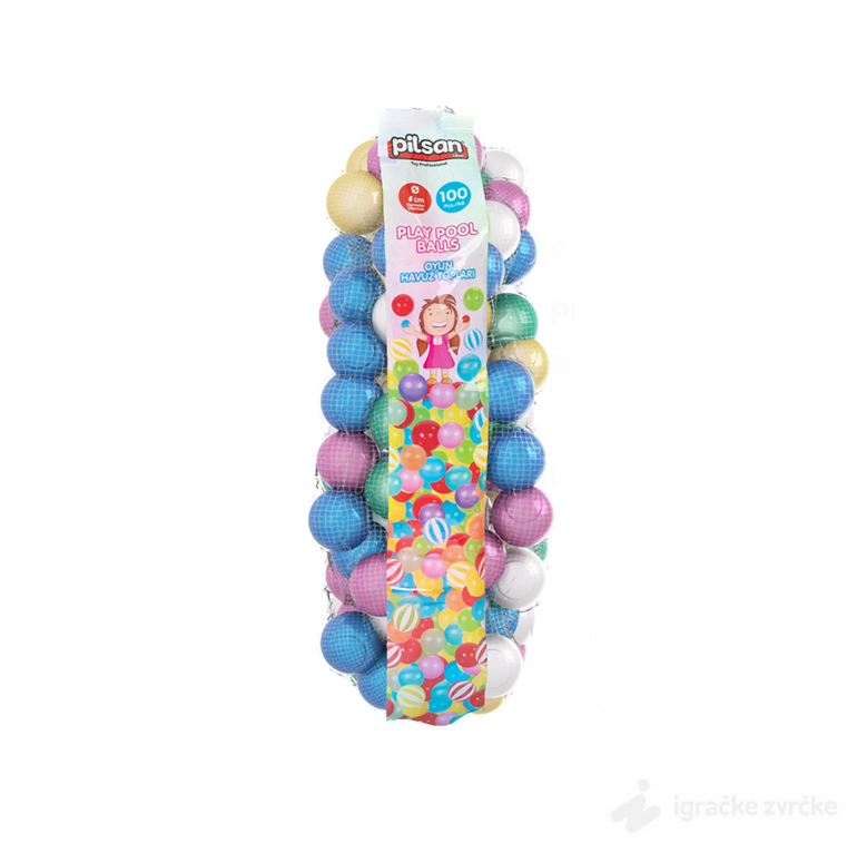 Loptice za decu 100kom PILSAN