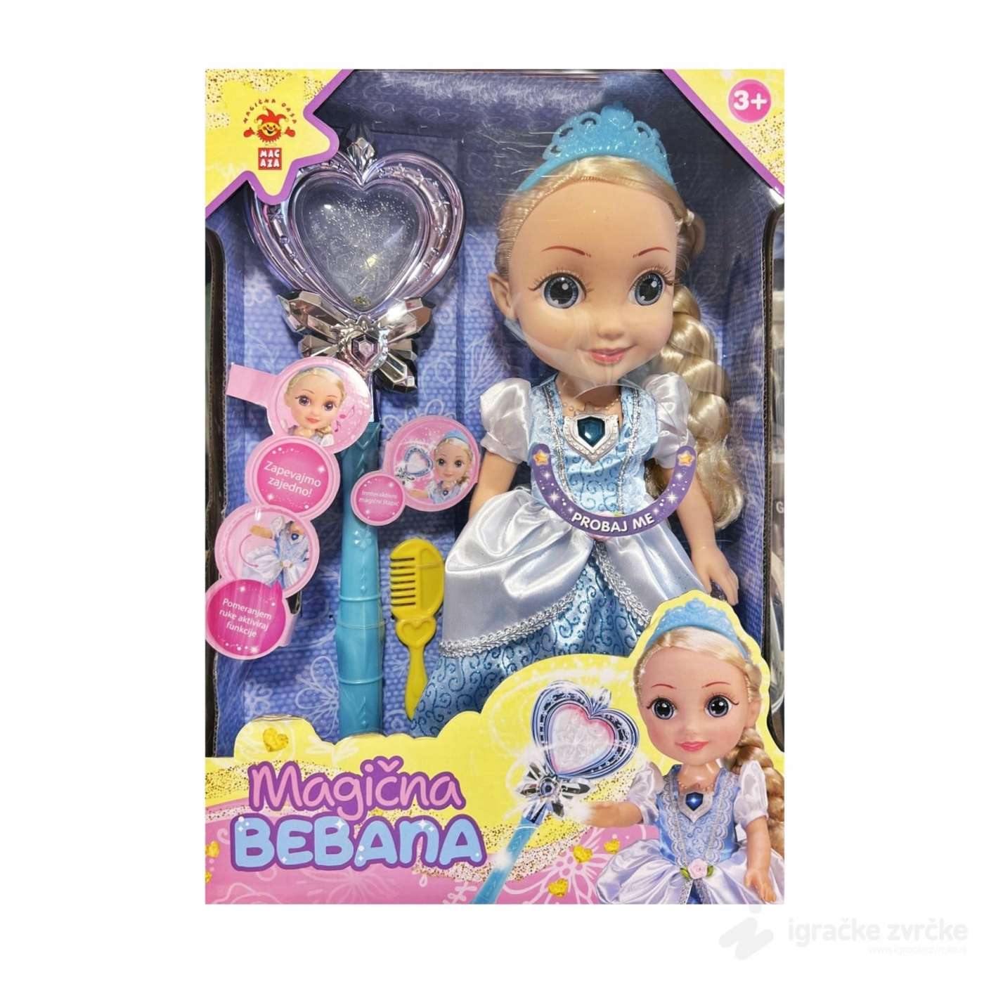 MAGIČNA BEBANA Interaktivna lutka na srpskom