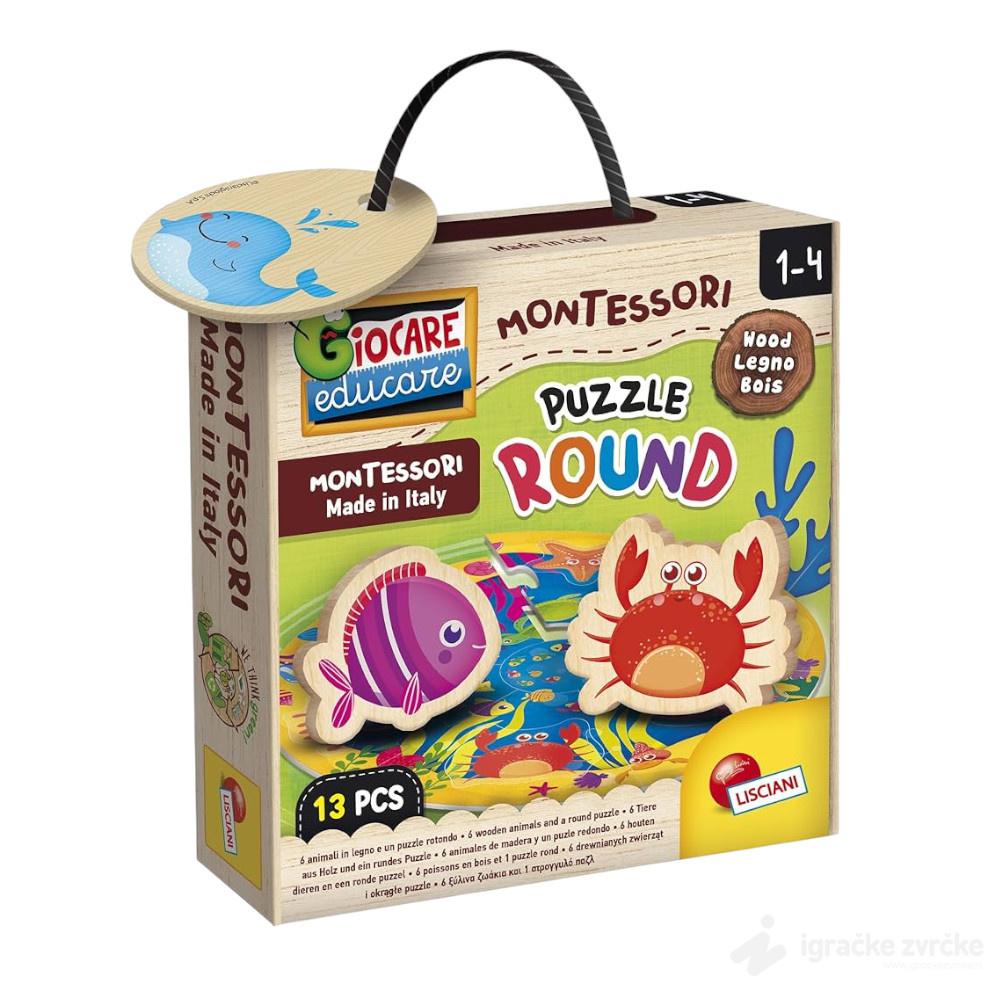 MONTESORI BABY Drvena slagalica MORE