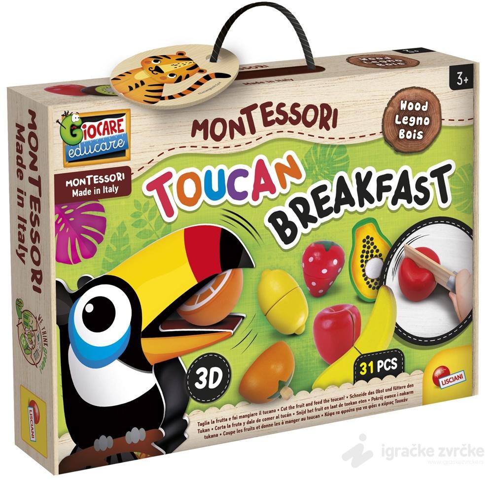 Montesori Edukativna igra NAHRANI TUKANA!