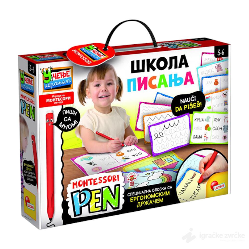 Montesori edukativna igra ŠKOLA PISANJA