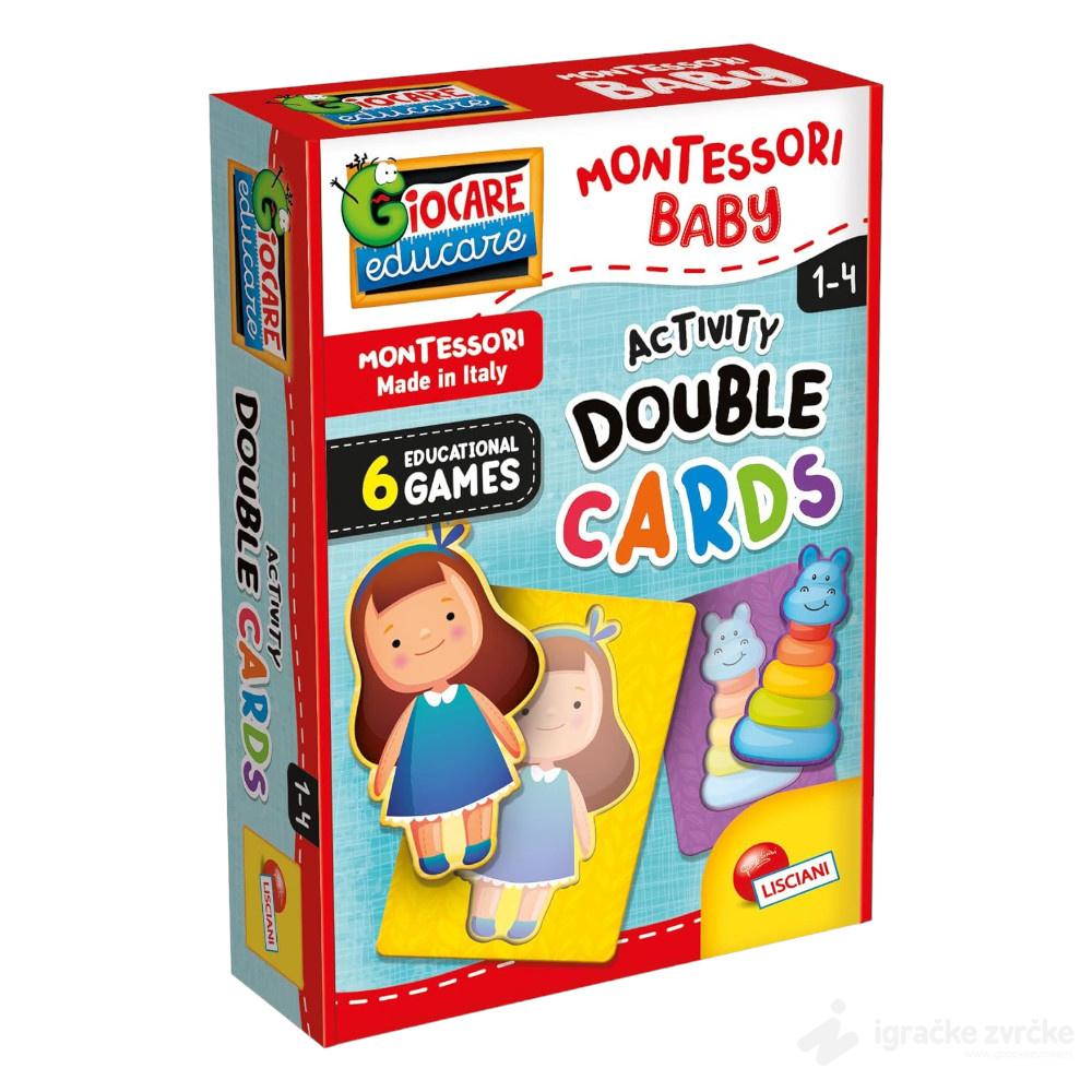 Montesori Edukativna kutija DOUBLE CARDS