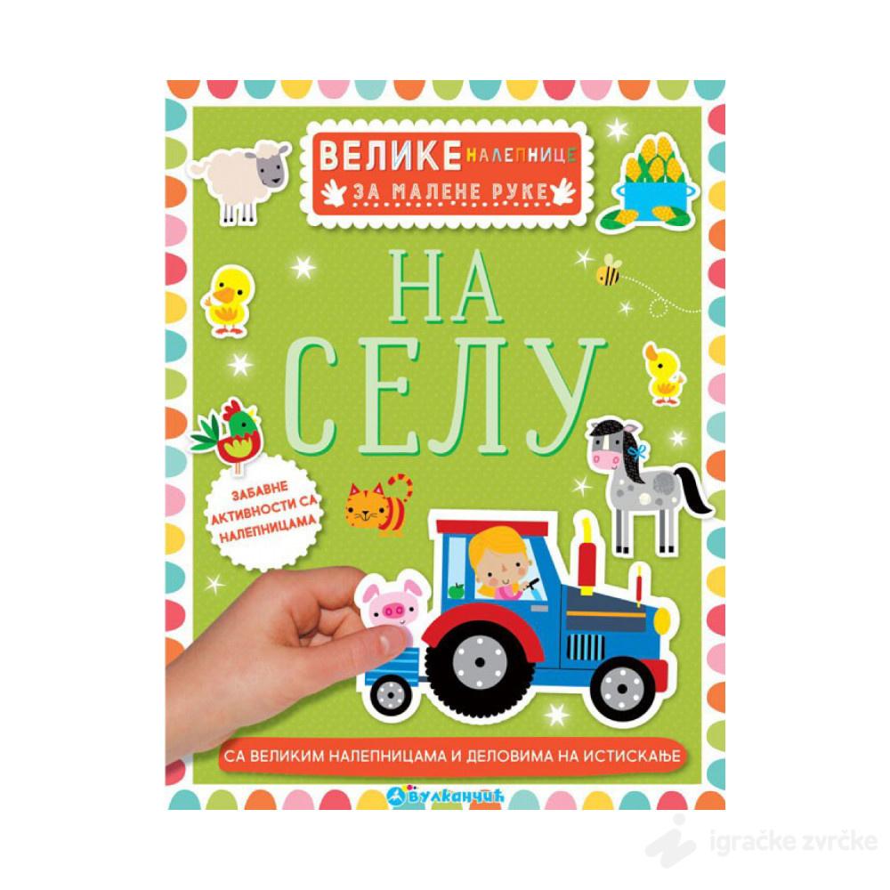 NA SELU: Velike nalepnice za malene ruke