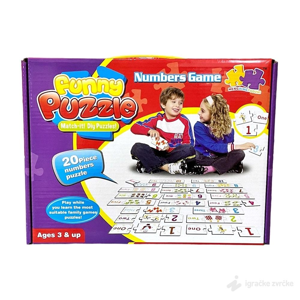 Nauči brojeve i engleski - Edukativna igra