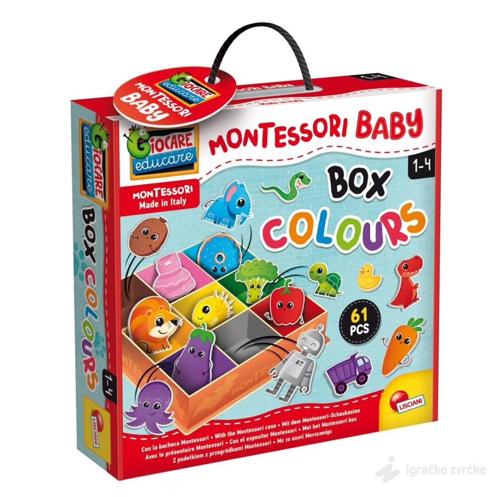 Naučite Dete da Razlikuje Boje - Montesori Edukativna kutija