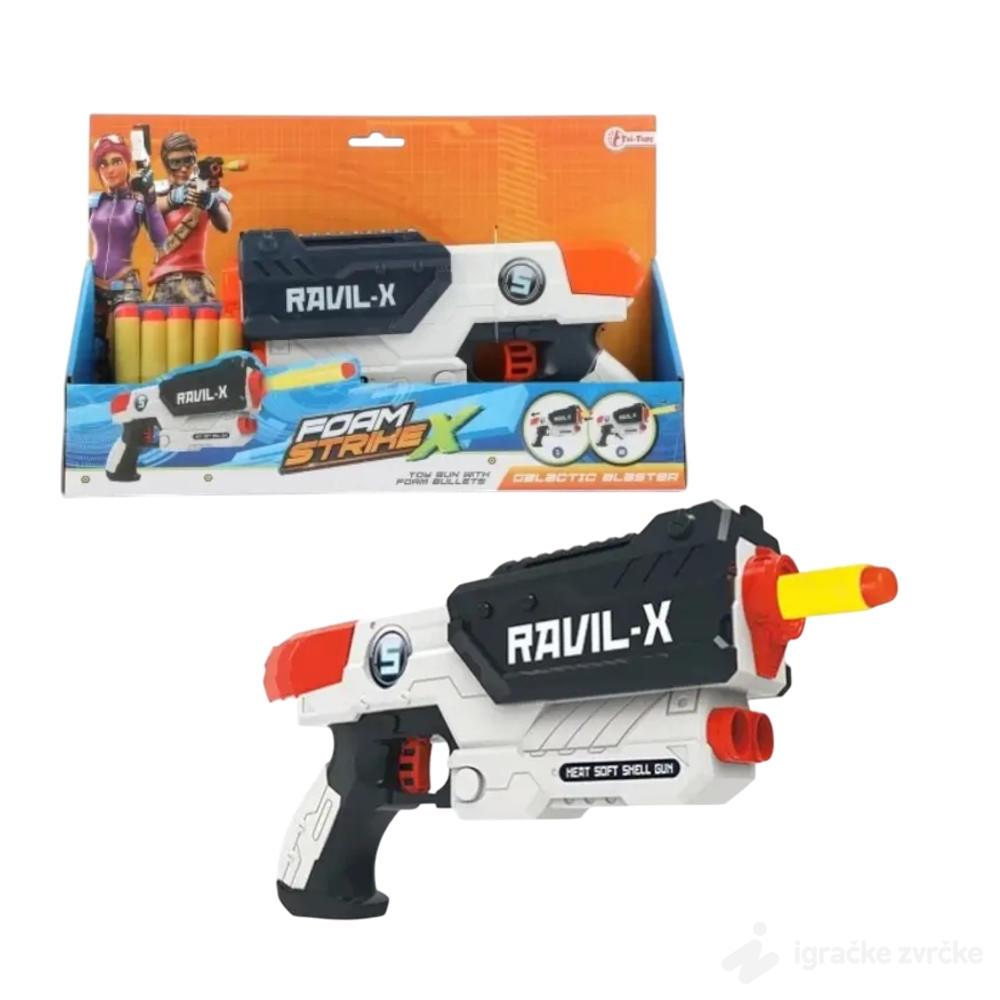 Pištolj sa sundjerastim mecima Foam Stiker