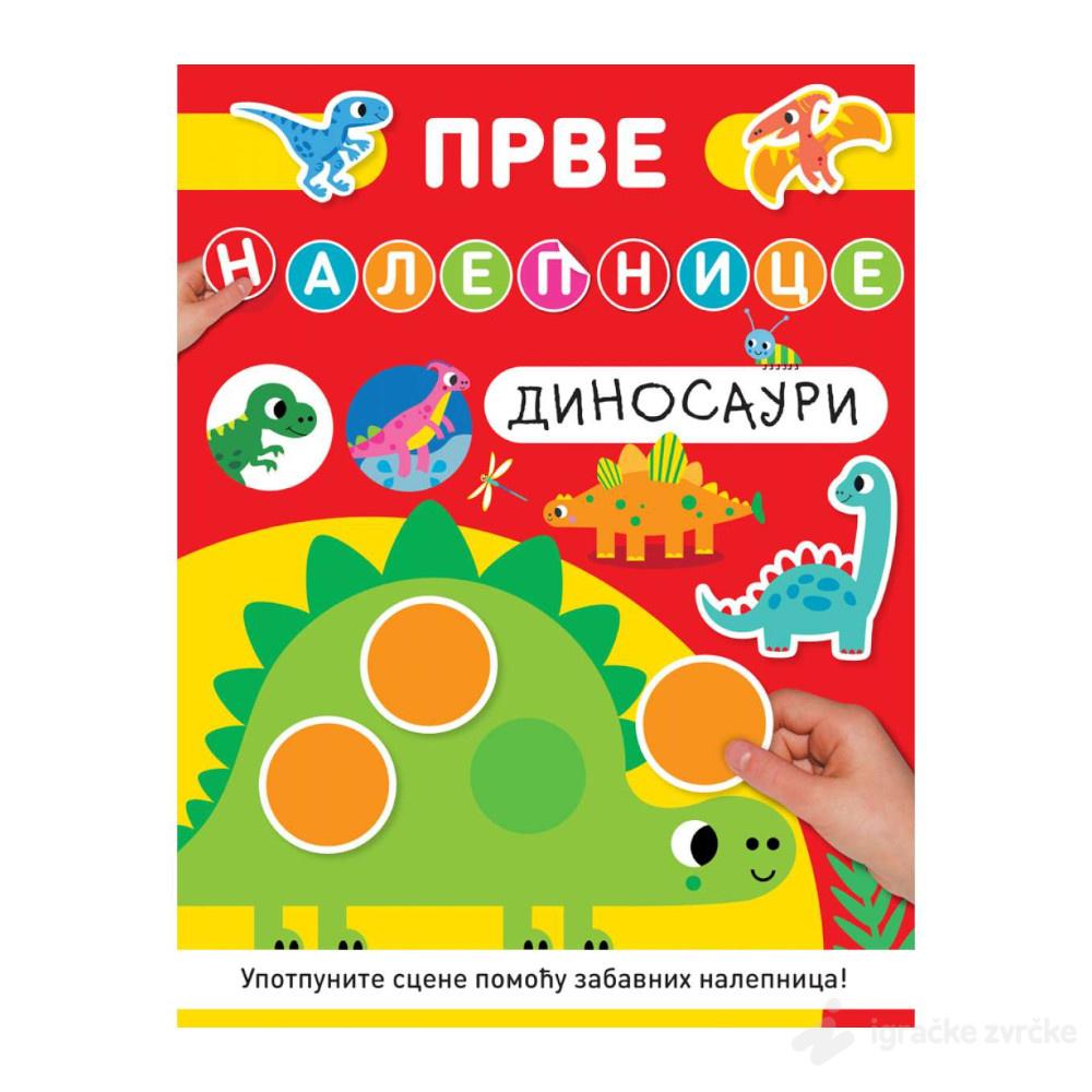 Prve nalepnice - DINOSAURI