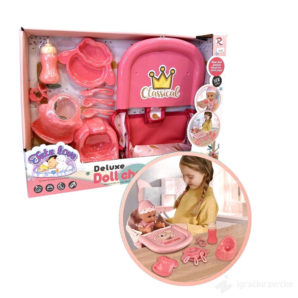 Set za hranjenje lutaka DELUXE