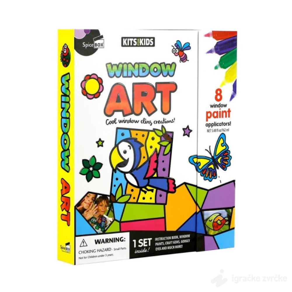 Set za slikanje po staklu 8u1