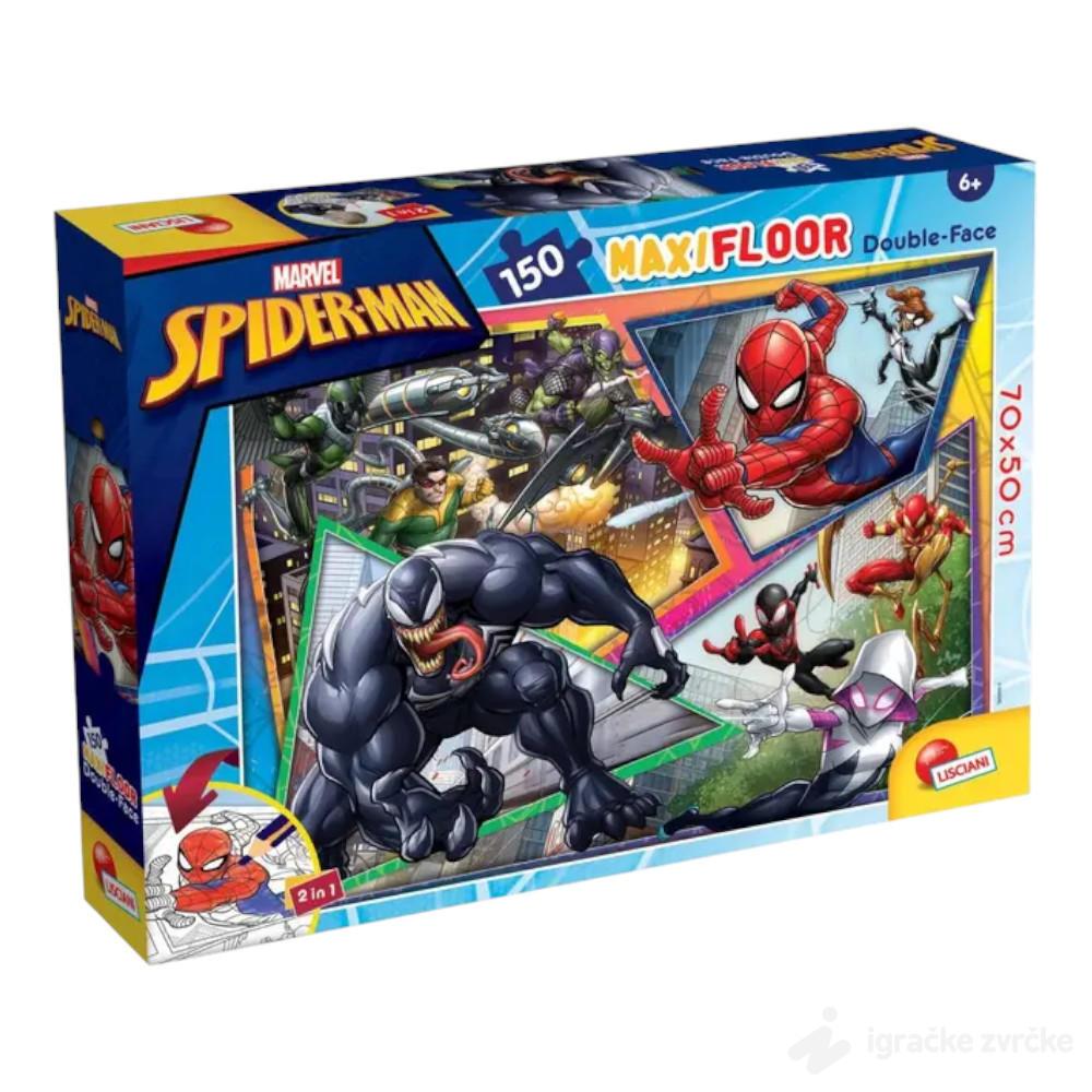 Slagalica Marvel Spajdermen 2u1 MAXI (150pcs) Lisciani