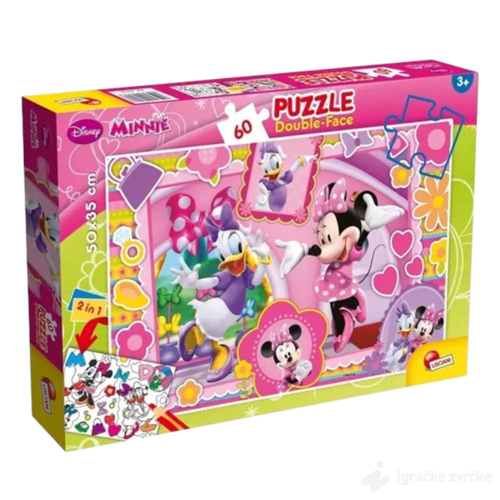 Slagalica Mini Maus 2u1 (60pcs) Lisciani