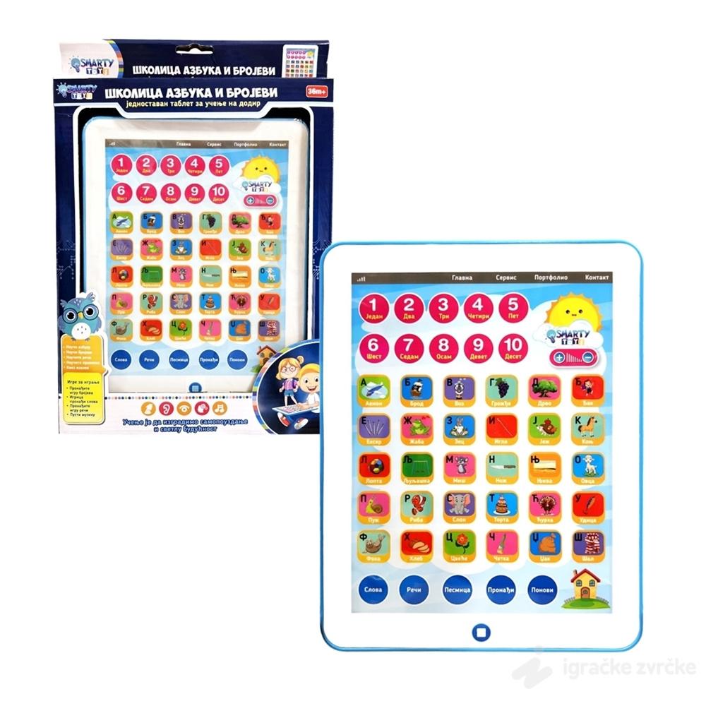 TABLET AZBUKA I BROJEVI - Smarty školica