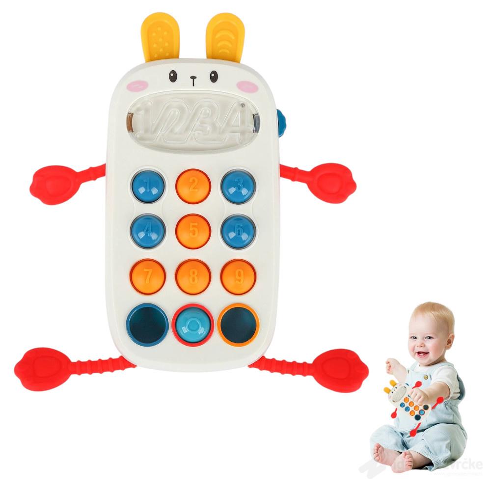 Taktilni telefon za bebe 8u1