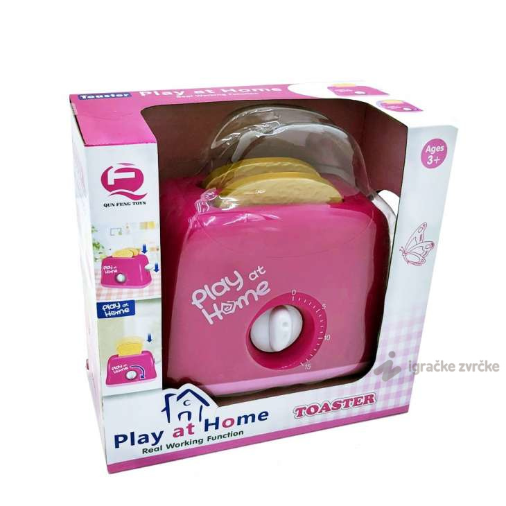 Toster igračka na baterije iz koga ISKAČE HLEB!