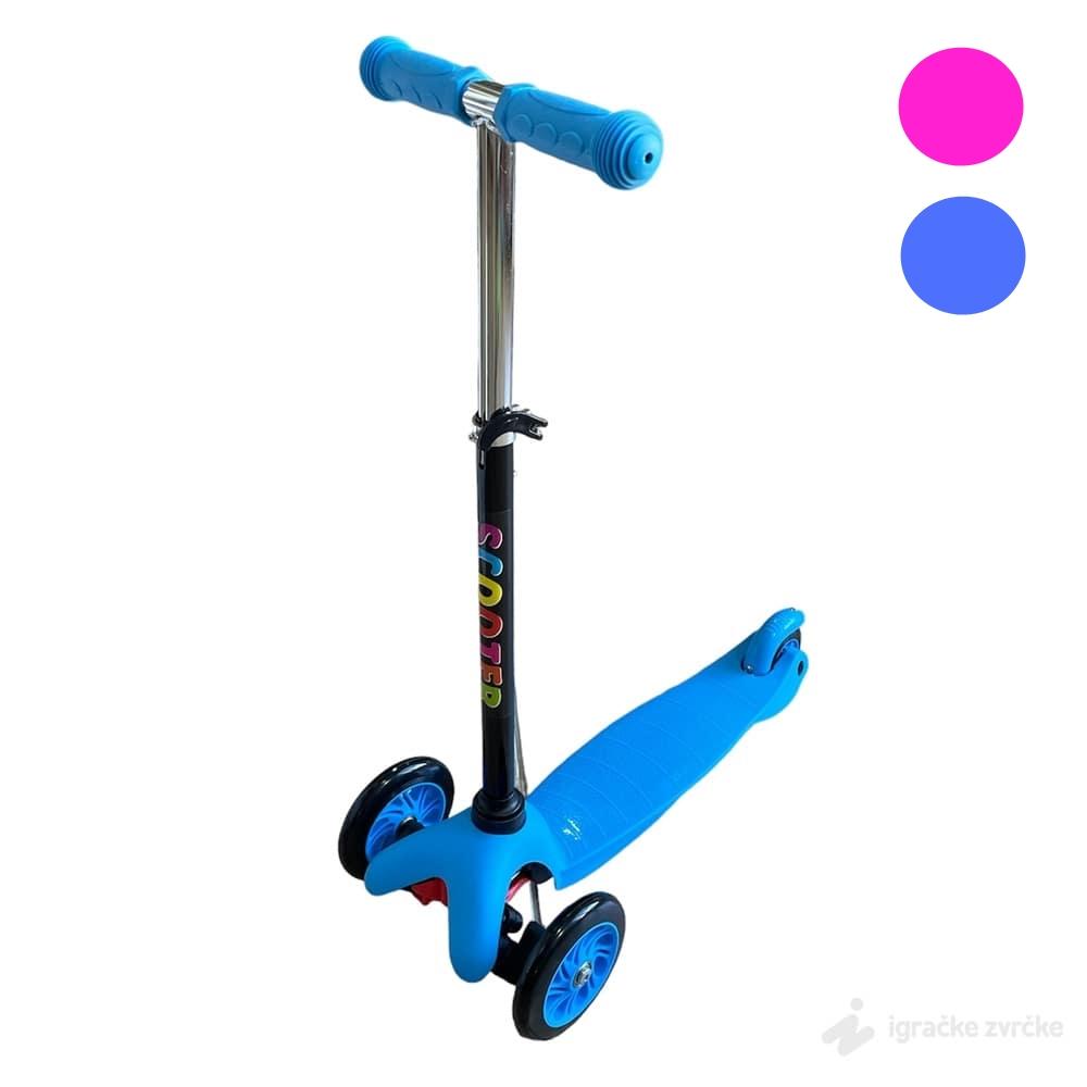 Trotinet za dečake i devojčice FLUO