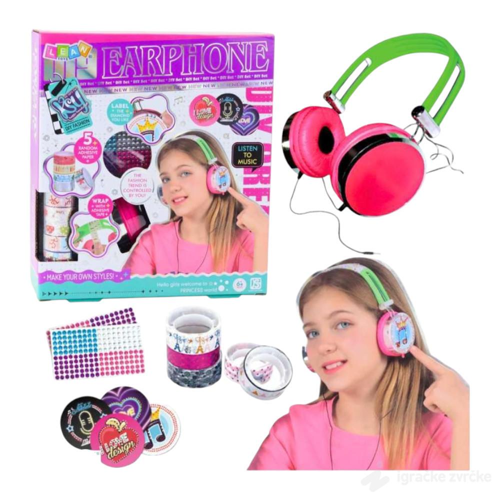 UKRASI SLUŠALICE kreativni set