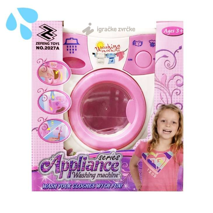 Veš mašina dečija igračka na baterije