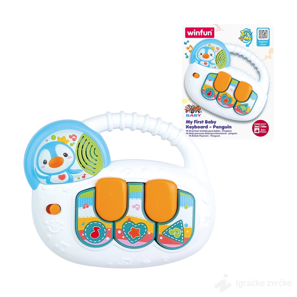 Win Fun Moj prvi sintisajzer Pingvin
