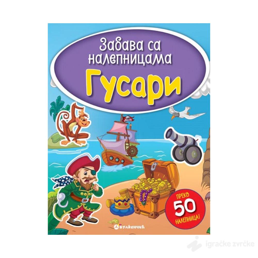 Zabava sa nalepnicama - GUSARI