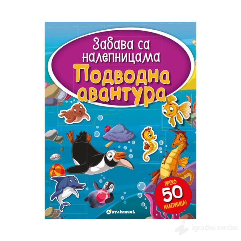Zabava sa nalepnicama - PODVODNA AVANTURA 