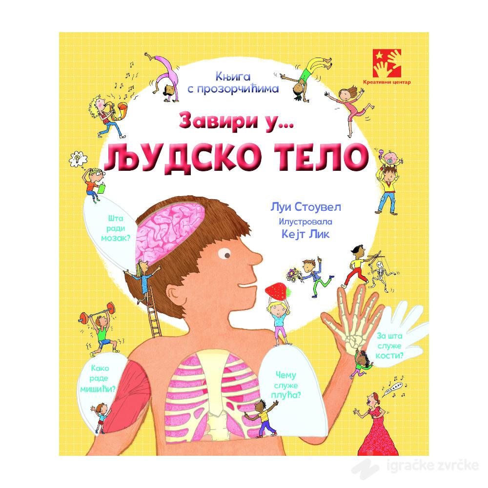 Zaviri u LJUDSKO TELO: Knjiga sa prozorčićima